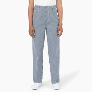 Dickies straight leg striped utility pants